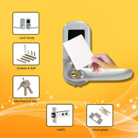 Slim Type RFID Card Door Lock with Long life time for power usage and low voltage warning