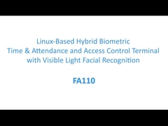 FA110 Goedkoopste gezichts- en vingerafdruktijd met relais