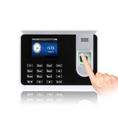 Toegangscontrolesysteem met biometrische vingerafdruk en RFID-kaartlezer Tijdregistratieterminal met batterij