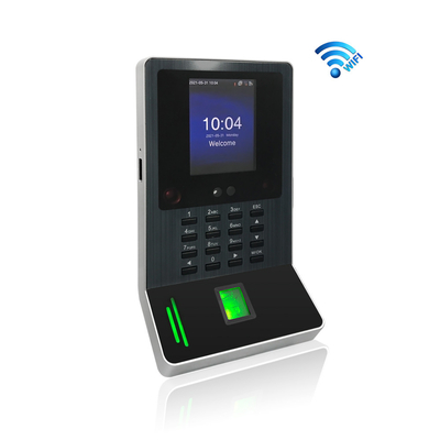 Biometrische toegangscontrole voor vingerafdrukken en biometrisch tijdsbewakingssysteem voor gezichten met WiFi/TCP/IP/USB-poort FA220