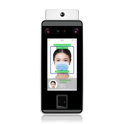 biometrische gezichtsherkenning, tijd-aanwezigheidssysteem en temperatuur-toegangscontrolesysteem FacePro1-TD